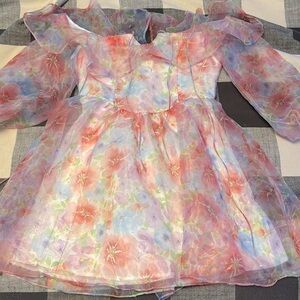 🌸 Never Worn - Flowery Fairy Dress